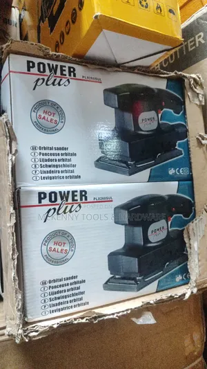 Power Plus 135 W Vibrating Sander 187 X 90 Mm Beige