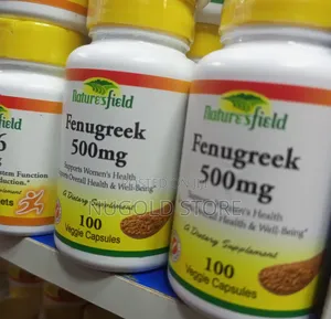 Nature's Field Fenugreek 500mg by 100 Capsules