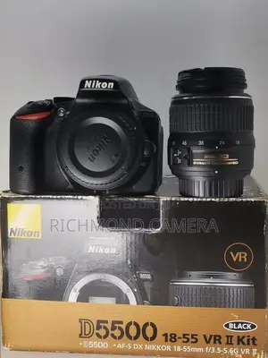 Nikon D5500 With 18-55mm