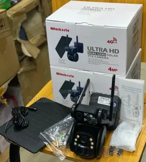 4mp Mini Dual Lens CCTV Solar Security Cameras Is Available