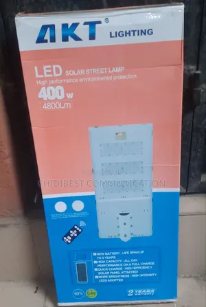 400wts Akt Solar Street Light Is Available With Warranty