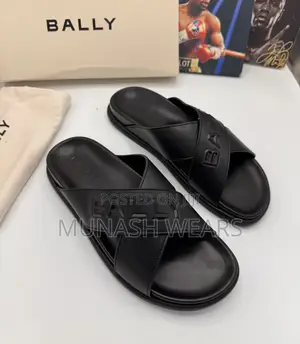 Bally Leather Slipers