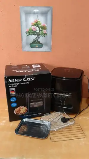 15l Silver Crest Oil-Free (Touch Screen) Air Fryer
