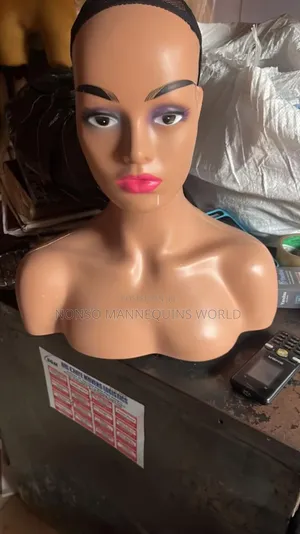 Non Pvc Female Mannequin Head With Shoulder