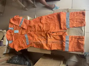 Safety Workshop Coverall With Reflector