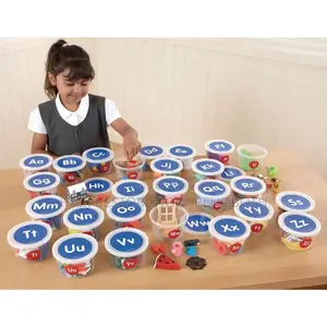 Lakeshore Alphabet Vowels Sounds Teaching Tubs for Learning