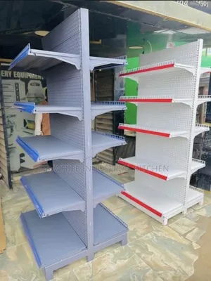 Supermarkets Shelf Now Available in Gray Colour