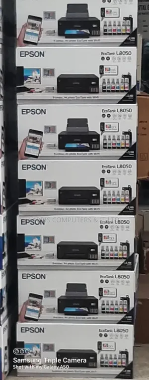 Epson L8050 Sublimation Ecotank Printer With 6 Colours Inks
