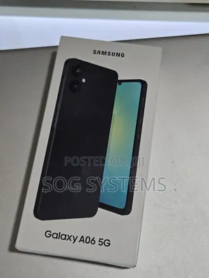 New Samsung Galaxy A06 64 GB Black