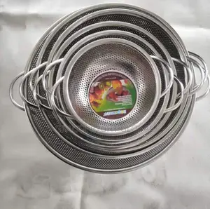 6pcs Stainless Steel Colander/Sieve