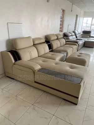 Cream Colour L Shaped Sofas