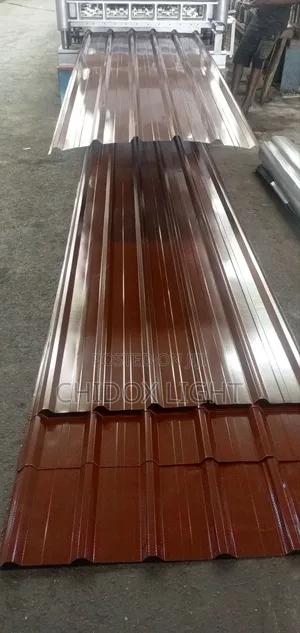 0.50 Oven Baked Long Span Design Aluminum Roofing Sheet Brow