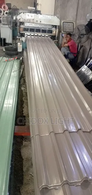 0.50 Oven Baked Long Span Design Aluminum Roofing Sheet Beig