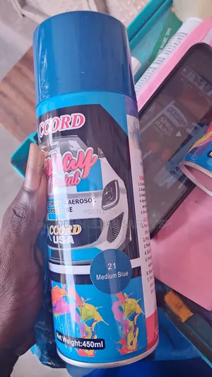 Original Quality Spray Paint/Blue Black (Accord Brand)