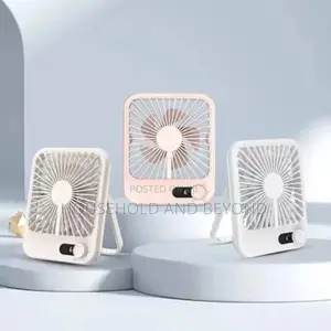 Rechargeable Handheld Usb Table Fan