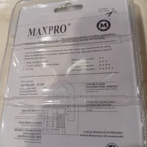 Security Padlock Maxpro 70mm