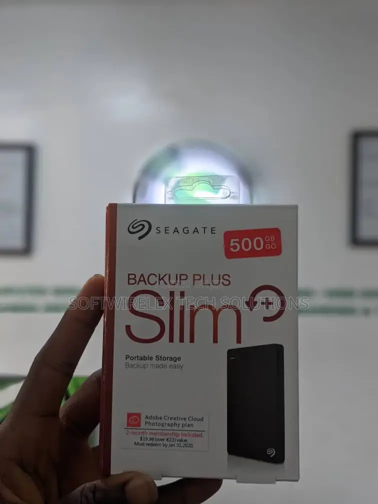 Seagate Backup Plus Slim 500gb