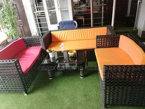 7 Seater Rattan Sofa
