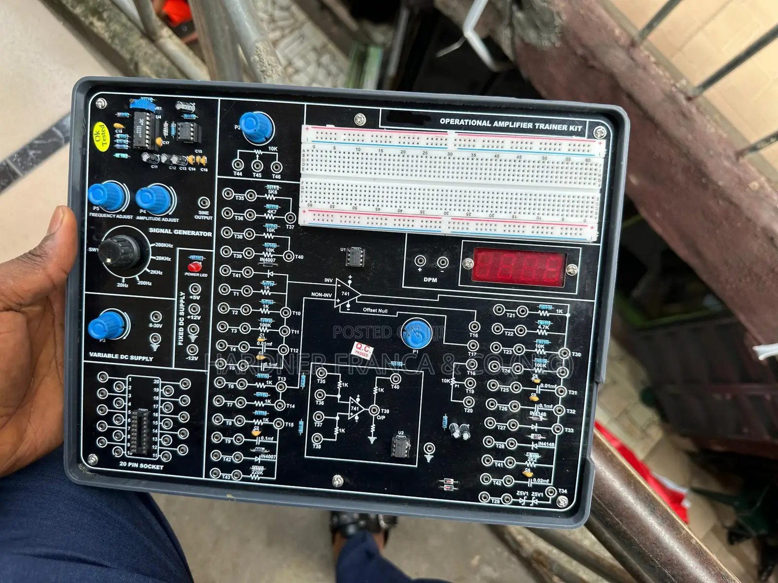 Operational Amplifier Trainer