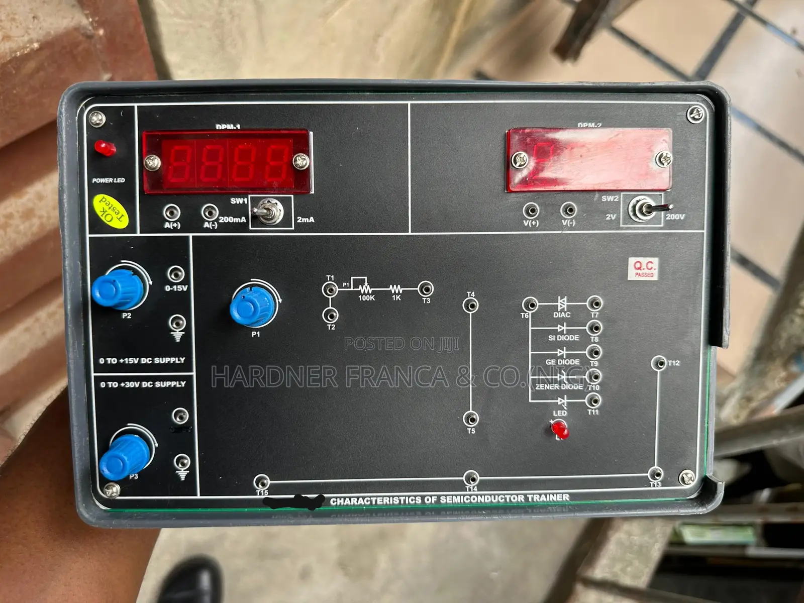 Characteristics of Semiconductor Trainer