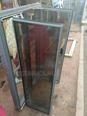 Aluminum Frameless Window With Net and Burglary