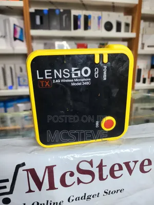 Lensgo 348c 2.4ghz Wireless Lavalier Microphone