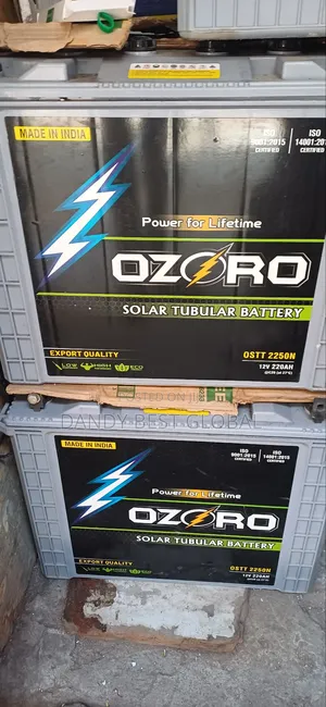 Ozoro Solar Tubular Battery 220ah
