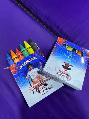 Customized Crayon for Birthday Gift