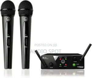 Akg Wms-40 Vocal Wireless System Mini Dual Vocal Set
