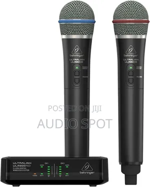 Behringer Ulm302mic Digital Dual Handheld Wireless System