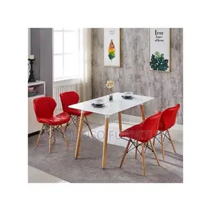 Multi Coloured Luxury Dining Set of Table Chairs
