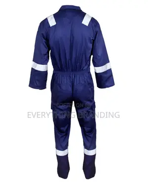 Plain Coverall For Factory Safety Workwear Uniform