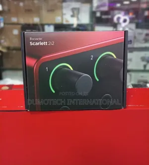 Focusrite Scarlett 2i2 Sound Card 4th Gen.