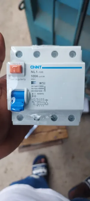 Chint 100 Amps 4 Pole RCCB Breaker