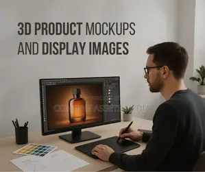 3d Product Mockups and Display Images
