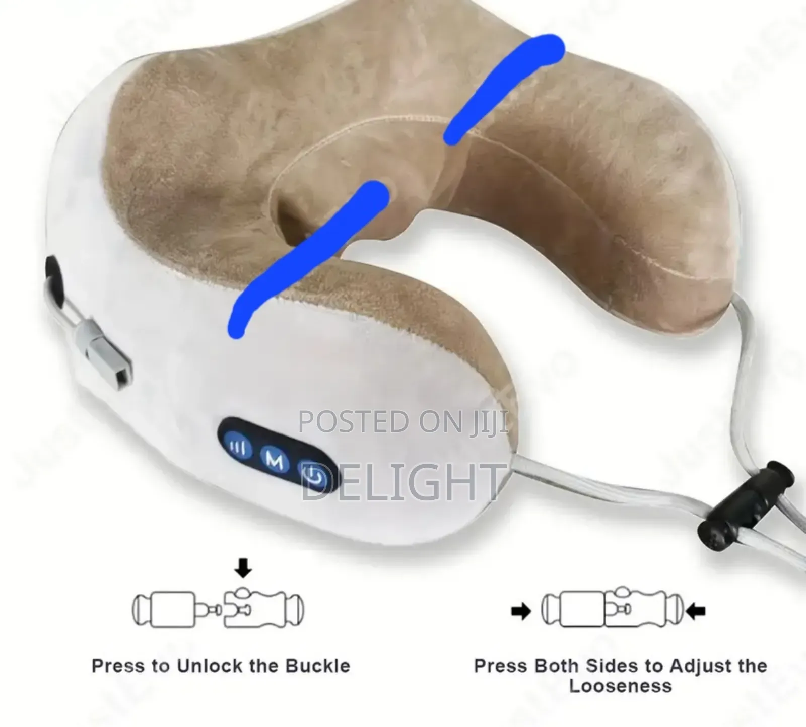 U Shape Rechargeable Neck Massage