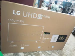 Lg 100" Ai Thinq Ultra Slim Smart Tv.