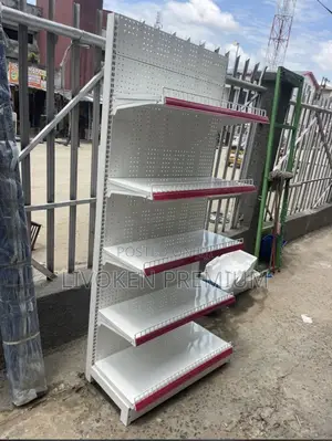 Single Supermarket Shelf