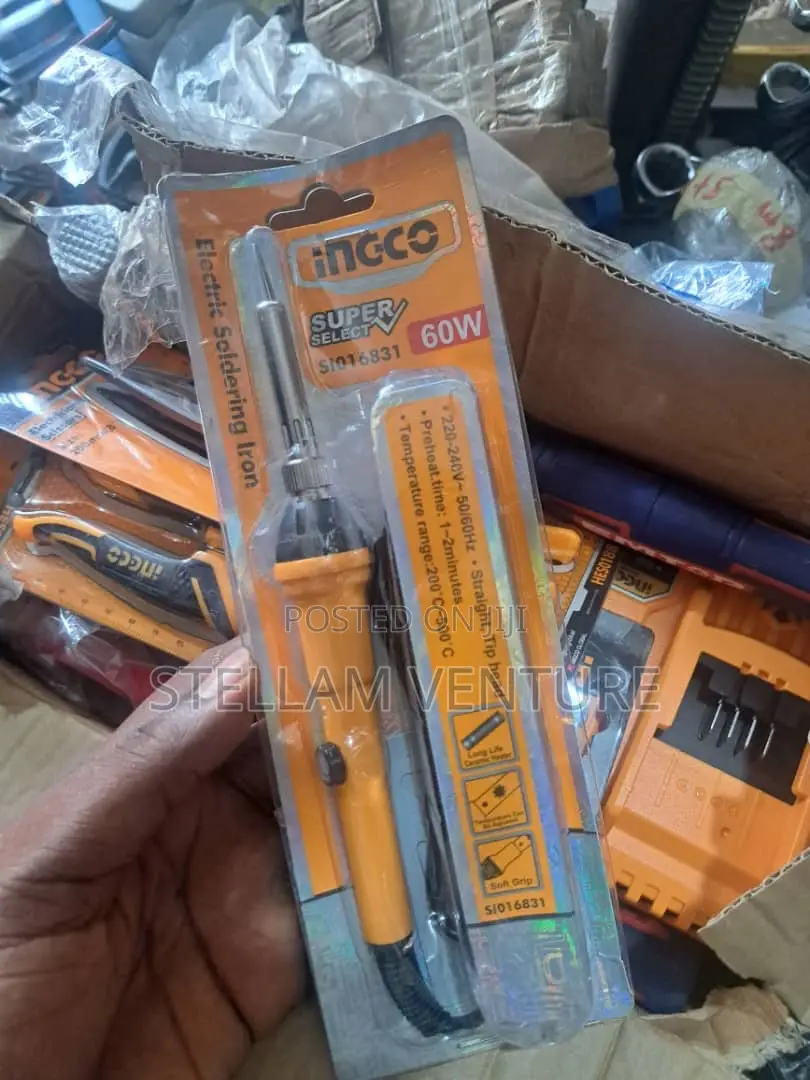 60v Soldering Iron With Temperature Adjustable