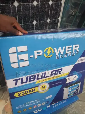 E Power Tall Tubular Battery 220ah