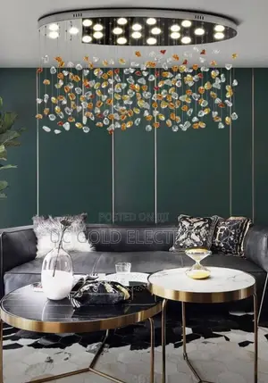 Modern Led Crystal Chandelier Restaurant and Kitchen Lightin