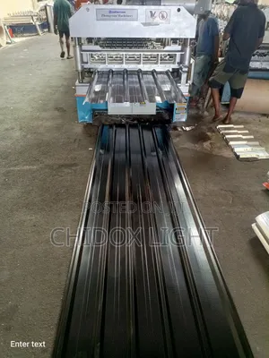 Long Span Design Aluminum Roofing Sheet Oven Baked Red Color