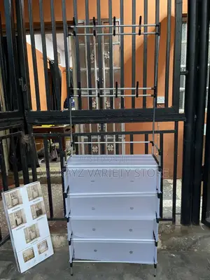 Shoe Cabinet Dustproof Storage Shelf