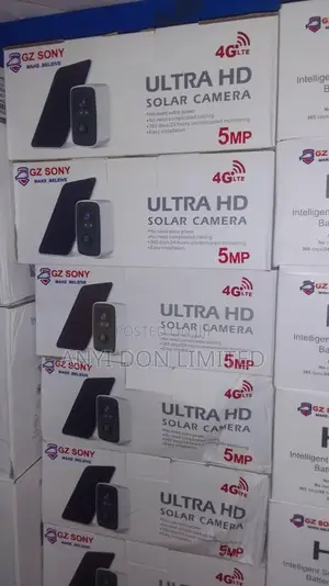 CCTV Solar Camera Ultra Hd 5mp