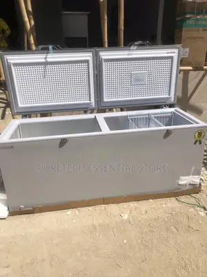 Original Scanfrost Inverter Double Door Freezer