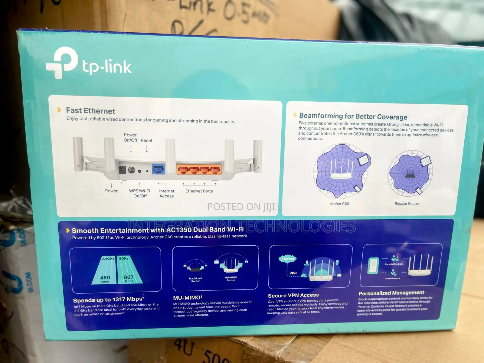 Tp-Link Archer C60 Ac1350