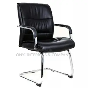 Executive Leather Visitor Conference Office Chair
