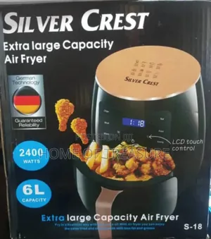 Silver Crest 2400w 6l Extra Large Capacity Air Fryer S-18