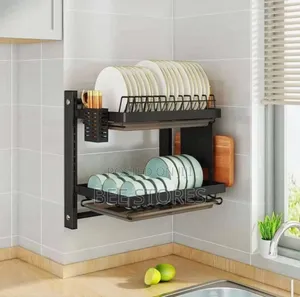 Qaulity Wall Mounted Plate Rack 
2 Layers