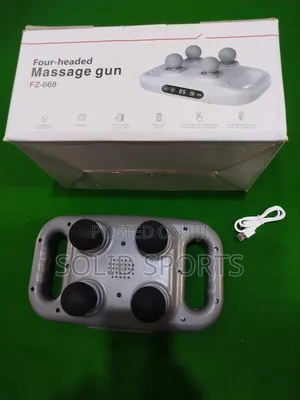 Four-Headed Massage Gun
